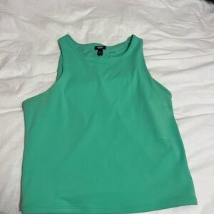 Express Aqua Tank Top